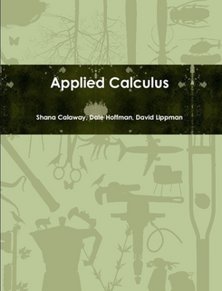 Book cover for the text "Applied Calculus"