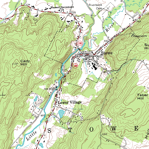 topographical map